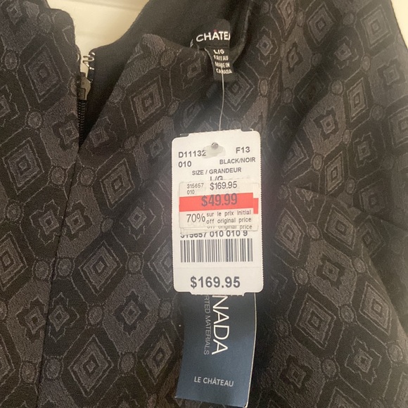 Le Chateau L Sleeveless Dress. - Picture 2 of 2